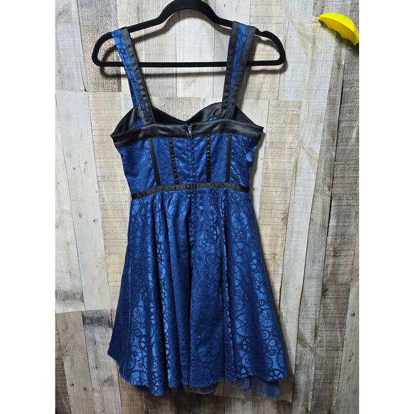 Dr Who TARDIS Dress Cosplay Costume Halloween Fit and Flare - Picture 4 of 6